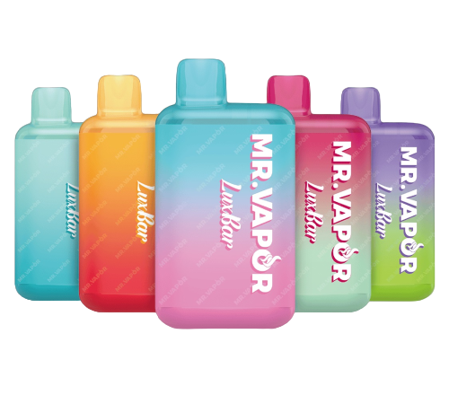 MR VAPOR LUX BAR 5000 PUFF RECHARGEABLE DISPOSABLE (6pcs)