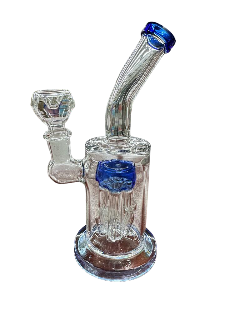 7" JELLYFISH PERC WATER PIPE (1pc)