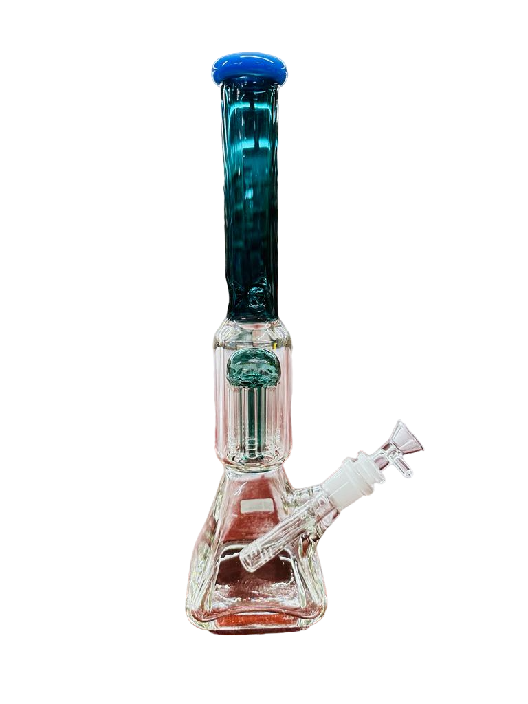 Square Diamond Base Heavy 13" Beaker Water Pipe (1pc)