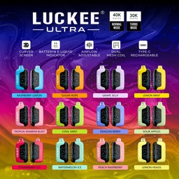 LUCKEE ULTRA 40K PUFFS DISPOSABLE (5pcs)