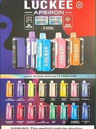 Luckee Apeiron 50k puffs Disposable PODs (5pcs)